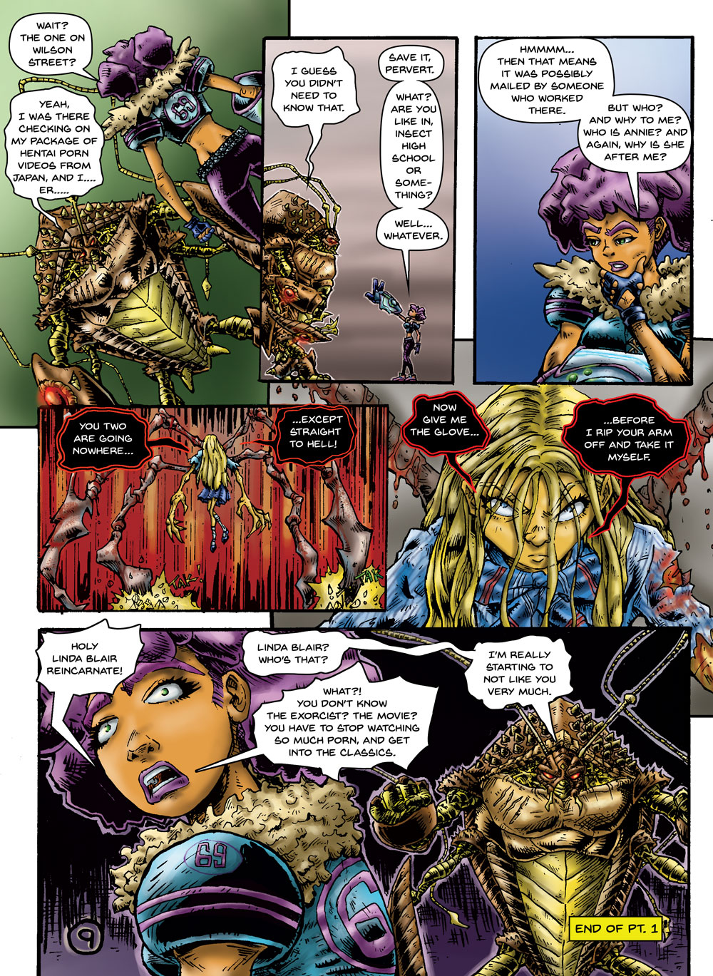 Rebel Roach vs Rocket Punch Siouxsie: page 9